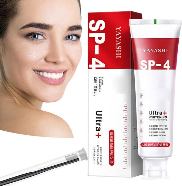 SP-4 Probiotic Whitening Toothpaste - Buy 1 Get 1 Free 🎁✨
