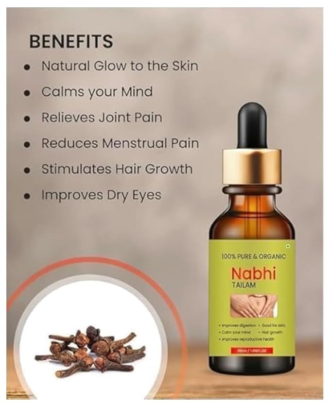 🌿 NabhiKa Weight Management Nabhi Oil | Bloating & Wellness | 🎁 Buy 1 Get 1 Free