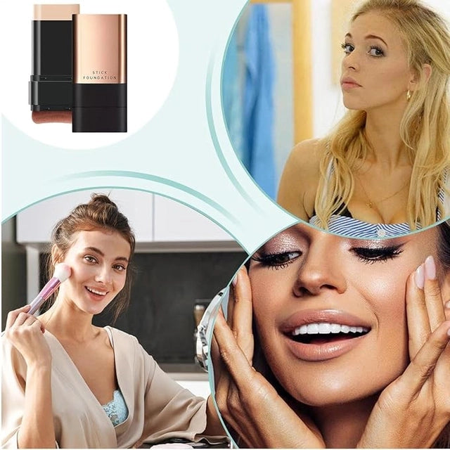 ✨Korean 2 in 1 Glass Skin Foundation Stick (Imported Skincare)