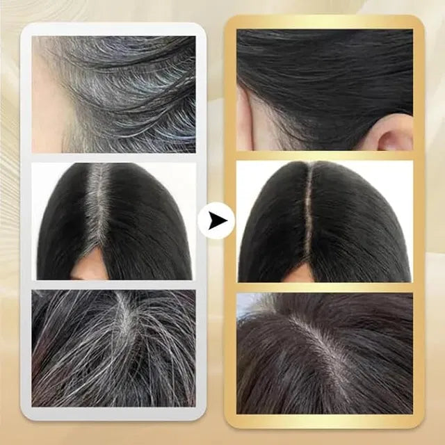 🖤 Instant Hair Dye Stick with Built-in Comb – Quick Gray Hair & Root Touch-Up⚡